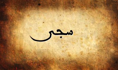 صورة إسم سجى بخط عربي جميل