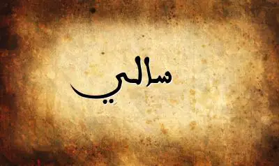 صورة إسم سالي بخط عربي جميل
