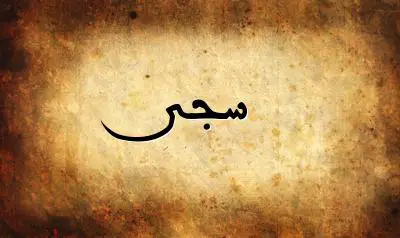 صورة إسم سجى بخط عربي جميل