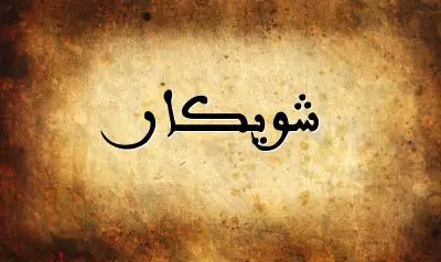 صورة إسم شويكار بخط عربي جميل