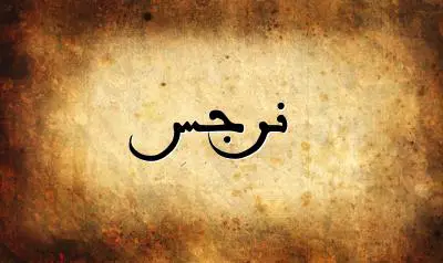 صورة إسم نرجس بخط عربي جميل